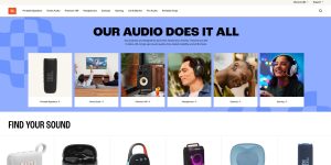 JBL speakers headphones earbuds and audio products