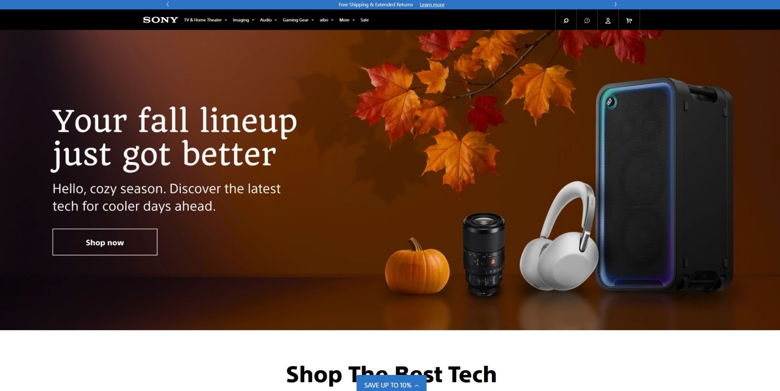 Sony TVs cameras headphones and electronics